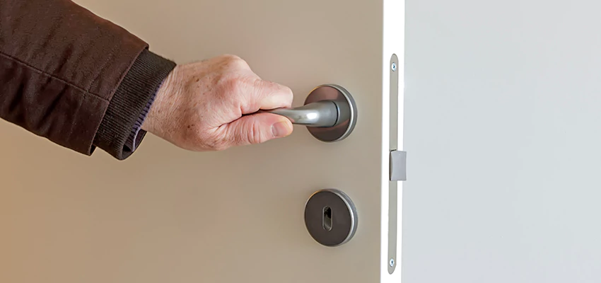 Restroom Locks Privacy Bolt Installation in West Athens, California