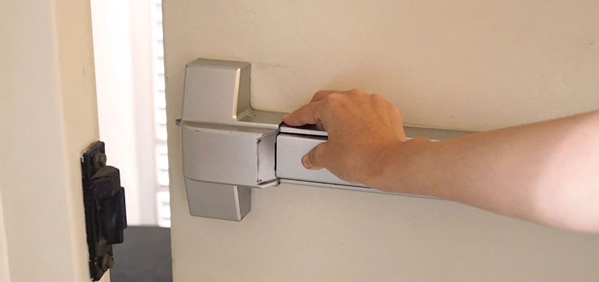 Roller Gate Panic Bar Installation in West Athens, California